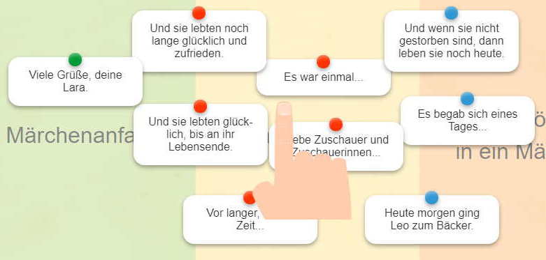 Bild LearningApps Märchenbuch gestalten