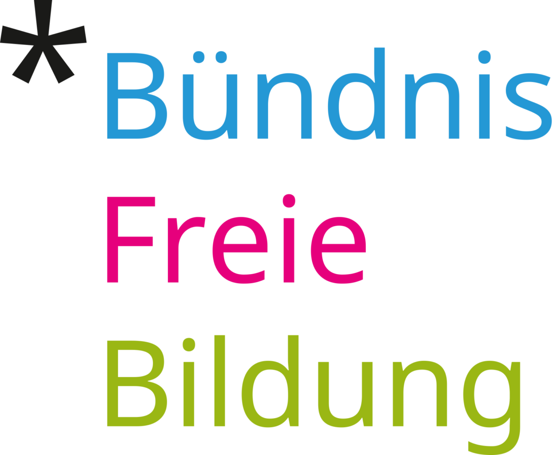 Logo Bündnis freie Bildung: Nina Schuiki für Wikimedia Deutschland, Logo Bündnis Freie Bildung hochkant, CC BY-SA 4.0