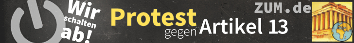 Protest Artikel 13 #savetheinternet